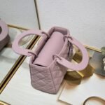 Dior Small Lady Dior Bag Purple Ultramatte Calfskin - Bag - Image 2
