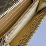 Chanel Counterfeit Caviar Leather Wallet-Golden Fish Seed Pattern Wallet - Image 8