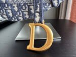 [TOP]Dior SADDLE Bag Blue Dior Oblique Embroidered Velvet - Bag - Image 10