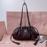 Miu Miu Joie Nappa Leather Bag - Briarwood