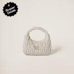 Miu Miu Wander matelassé nappa leather hobo bag handbag - Bag