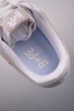 A BATHING APE® Bape Sta LOW 'SUEDE HEEL - WHITE - Shoes - Image 6