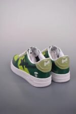 A BATHING APE® Bape Sta Low M1 'Color Camo Combo - Olive Drab' - Shoes - Image 7