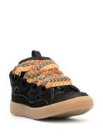 Lanvin LEATHER CURB SNEAKERS - Shoes - Image 4