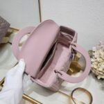 Dior Medium Lady Dior Bag Purple Ultramatte Calfskin - Bag - Image 4