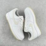 Nike Air Force White Biege - Shoes - Image 2