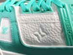 Louis Vuitton Trainer White Green - Shoes - Image 4