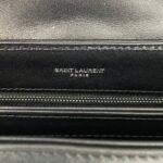 SAINT LAURENT Loulou Toy quilted leather shoulder bag black - Bag - Image 8