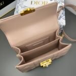 Dior ange mini black leather Pink  bag - Bag - Image 3