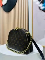 Louis Vuitton Alma Black Leather Bag - Image 5