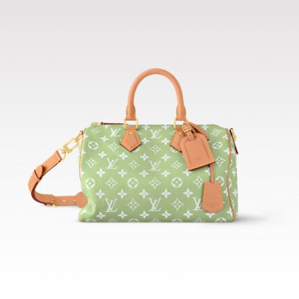Louis Vuitton SPEEDY P9 BANDOULIERE 30 HANDBAG Frozen Lime - Vert Clair - Bag