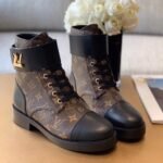 Louis Vuitton Wonderland Flat Ranger Monogram Material Black/Brown