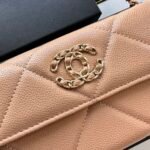 Chanel Chain Shoulder Crossbody Small Bag - Apricot Bag - Image 5