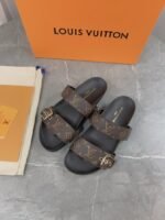 Louis Vuitton Women's Bom Dia Comfort Slide Sandals - Shoes - Image 3