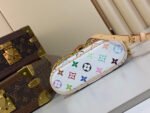 Louis Vuitton x Murakami LV x TM Vanity Chain Pouch White Multicolored in Coated Canvas Bag - Image 6