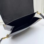CELINE SOFT TRIOMPHE BESACE IN SUPPLE SHINY LAMBSKIN - Bag - Image 10