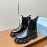 Prada Monolith leather biker boots