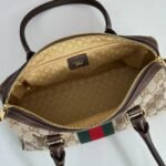 Gucci GG canvas Borsetto boston bag - Beige - Image 8