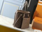 Louis Vuitton Neverfull Grey Medium Handbag - Bag - Image 2