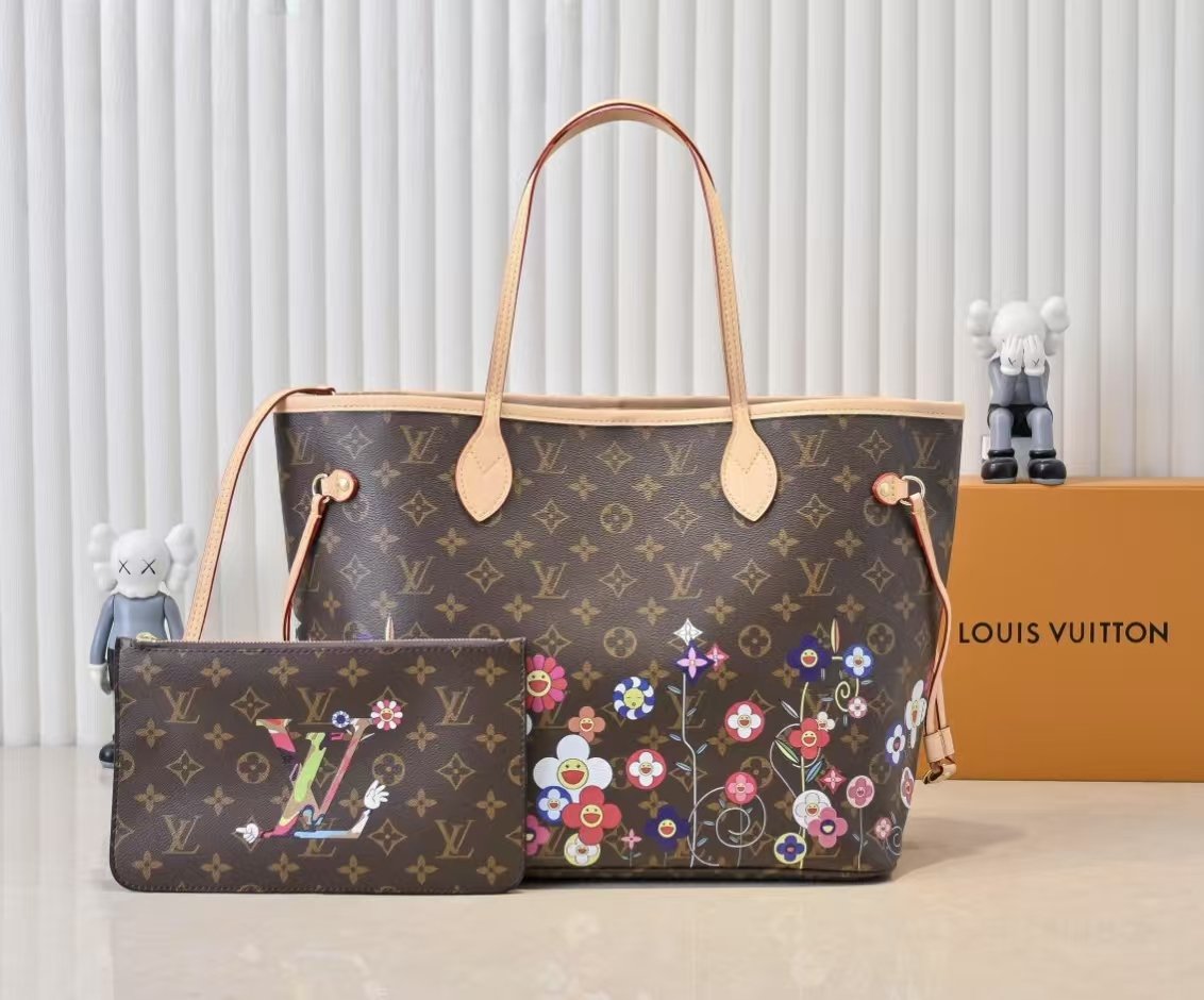 1e8ce006dff28bce0f9dca138da60c6a Louis Vuitton LV x TM Neverfull MM - Image 1