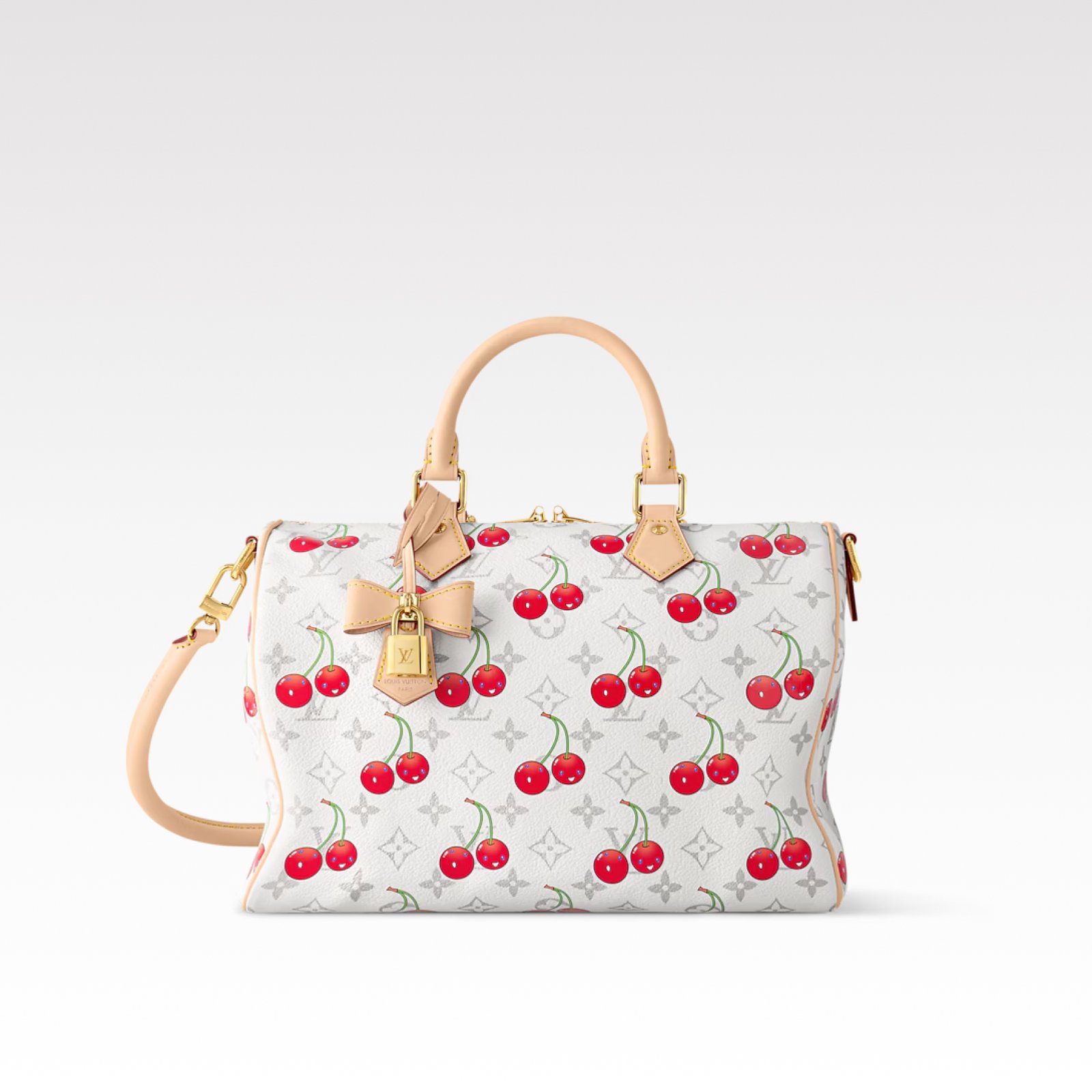 1eb93180e2947d8cfb25ac3cdc33aa5b Louis Vuitton x Murakami LV x TM Louis Vuitton Speedy Bandoulière 25 & Speedy 30 Bag - Image 1