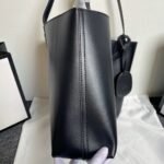 Gucci GG Monogram Blooms Medium Reversible Tote Beige New Military Black - Bag - Image 3