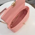 Chanel Calfskin Quilted Chanel 19 Flap Grey -Golden - Bag - Image 8