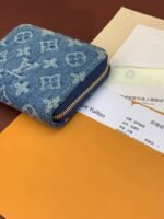Louis Vuitton Lou Wallet Monogram Denim Wallet - Image 7