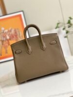 Hermes Birkin Togo Retourne Bag Golden-Dark Green Bag - Image 4