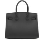 Hermes Black Epsom Birkin Sellier Gold Hardware - Image 3