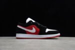 Jordan 1 Low Black White Gym Red (W) DC077 - Shoes - Image 4