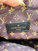 Louis Vuitton Sunset Black Woolen Leather Bag - Image 9