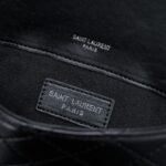 SAINT LAURENT BLACK GABY CHAIN PHONE HOLDER IN QUILTED Calfskin-BLACK HARDWARE - Bag - Image 8