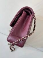 [TOP]Chanel Classic Double Flap Bag Dark Red Golden Hardware - Bag - Image 8