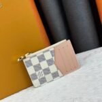 LV The Romy Card Holder - Monogram Coated Canvas with Gold Charm