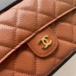 Chanel 23 Wallet on Chain- Brown Bag - Image 7
