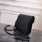 Saint Laurent YSL Cassandre Envelope - Black - Image 4