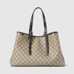 Gucci GG Emblem Large black tote bag