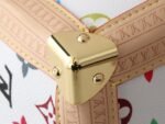 Louis Vuitton x Murakami LV x TM OnTheGo MM White Multicolored in Coated Canvas with Gold-toned Bag - Image 10