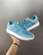 A BATHING APE® Bape Sta LOW Low Blue Suede - Shoes - Image 5