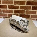 Gucci Horsebit Chain Small Shoulder Bag White - Bag - Image 5
