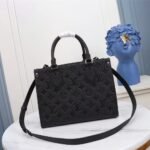 Louis Vuitton Onthego Soft Leather Monogram Black
