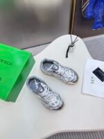 Bottega Veneta 23ss Fall and Winter Show Sneakers - Silver Shoes - Image 4