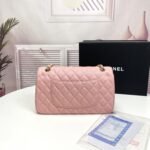 Chanel Classic Double Flap Bag Pink Caviar Golden Hardware - Bag - Image 5