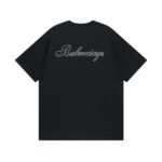 Balenciaga Logo T-shirts - Clothing