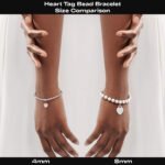 Tiffany Heart Tag Bead Bracelet in Silver - Image 5