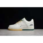 Nike Air Force 1 07 Low White Green Noise Yellow Shoes ZJ669 - Shoes