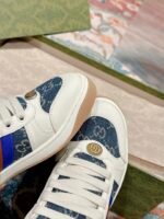 Gucci Screener trainer with Web Blue Sneaker - Shoes - Image 6