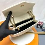 [TOP] SAINT LAURENT Loulou Small Quilted Leather White Shoulder Bag - Image 7