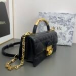 Dior ange mini black leather Black bag - Bag - Image 3